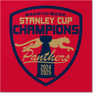 Panthers 2024 2025 Champs Posters and Art